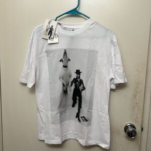 Zara David Bowie photograph T-shirt